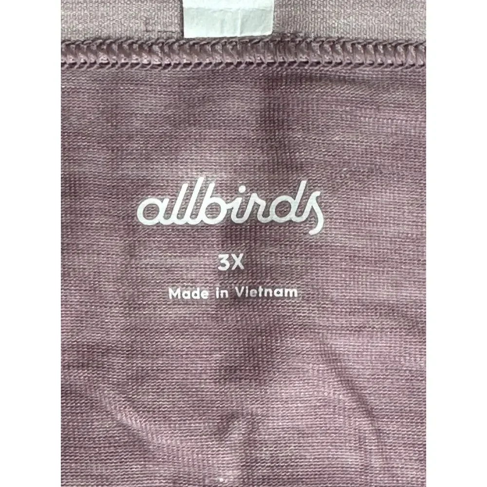 Allbirds Trino Shortie Panty Pitaya Purple 3XL NWT Merino Tree Rare 3X Boxers